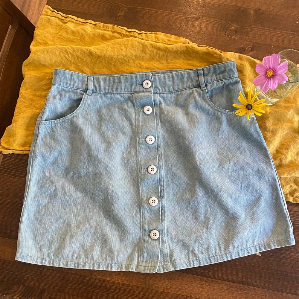 PLANT DYED - Jungmaven Vassar Skirt - Indigo